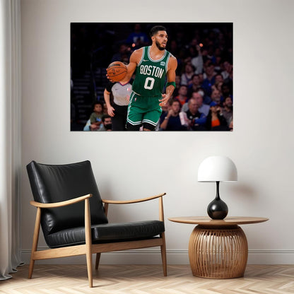 Jayson Tatum Basketball Player Poster Motivational Sports Print