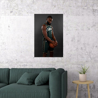 Jaylen Brown Basketball Player Poster Motivational Sports Print