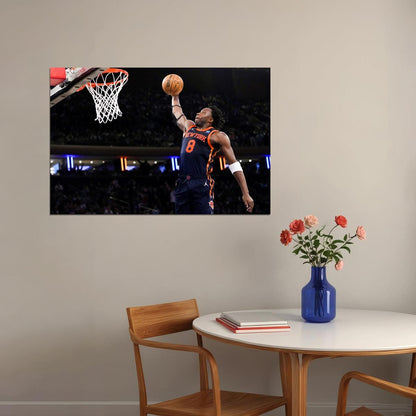 OG Anunoby Basketball Player Poster Motivational Sports Print