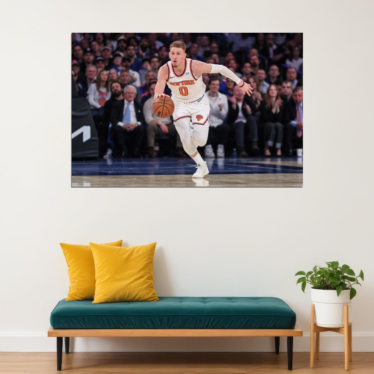 Donte DiVincenzo Basketball Player Poster Motivational Sports Print