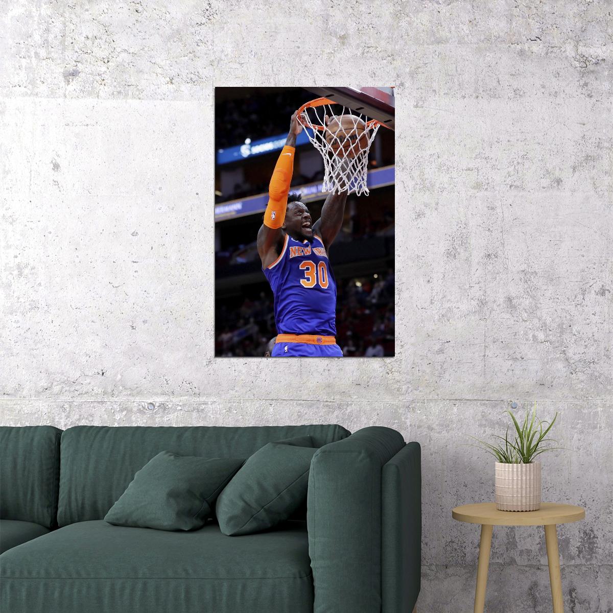 Julius Randle Basketball Player Poster Motivational Sports Print