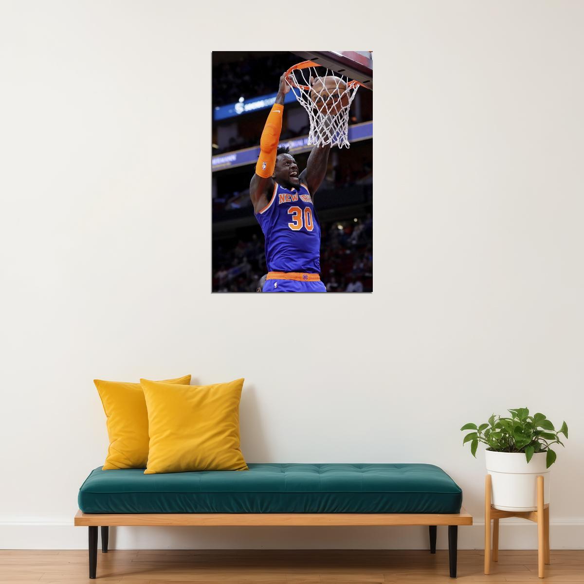 Julius Randle Basketball Player Poster Motivational Sports Print