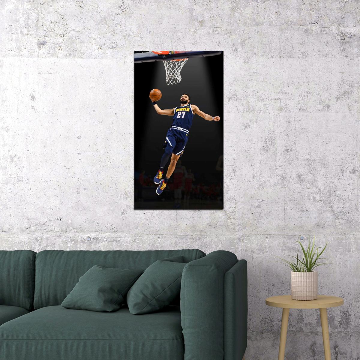 Jamal Murray Basketball Player Poster Motivational Sports Print