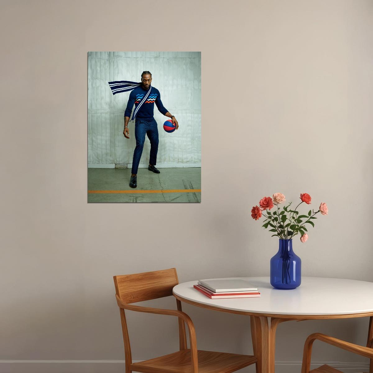 Kawhi Leonard Basketball Player Poster Motivational Sports Print