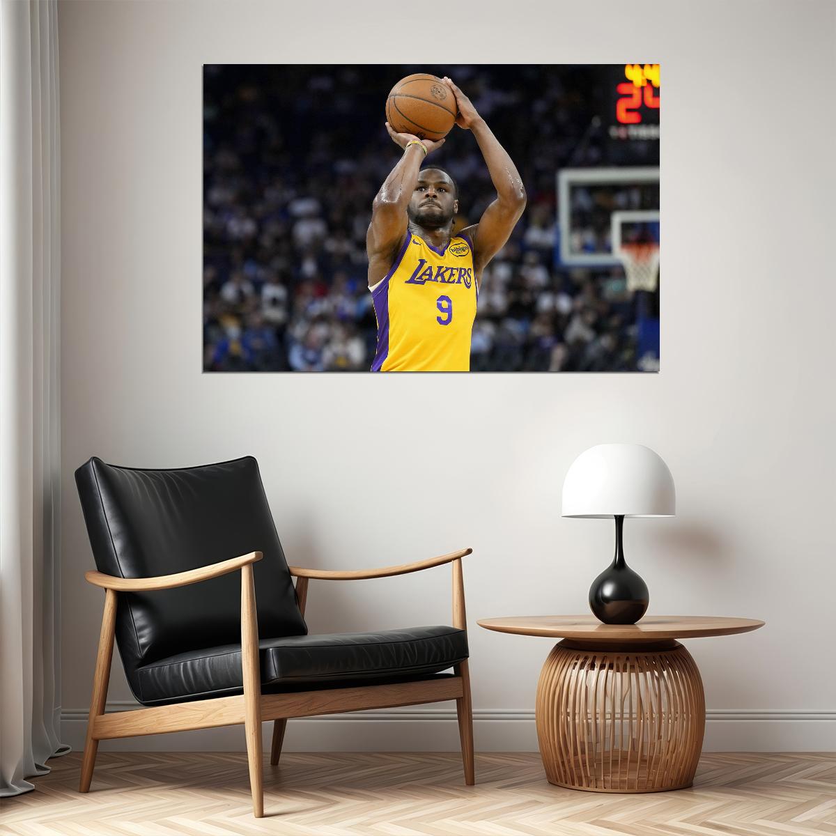 Bronny James Basketball Player Poster Motivational Sports Print