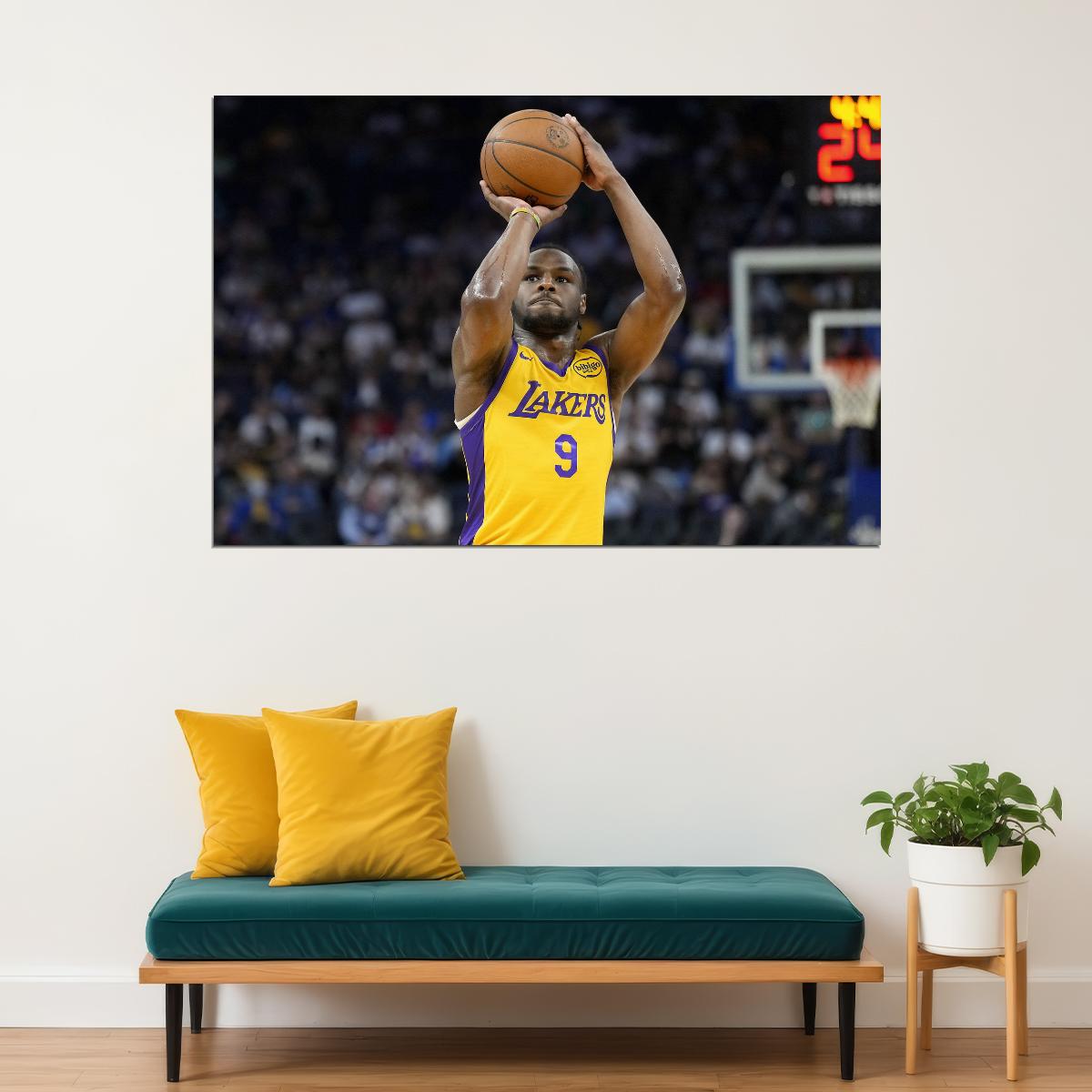 Bronny James Basketball Player Poster Motivational Sports Print