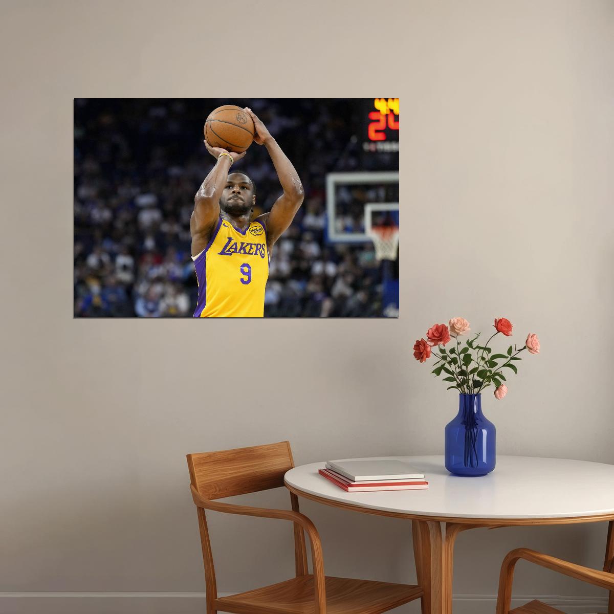 Bronny James Basketball Player Poster Motivational Sports Print