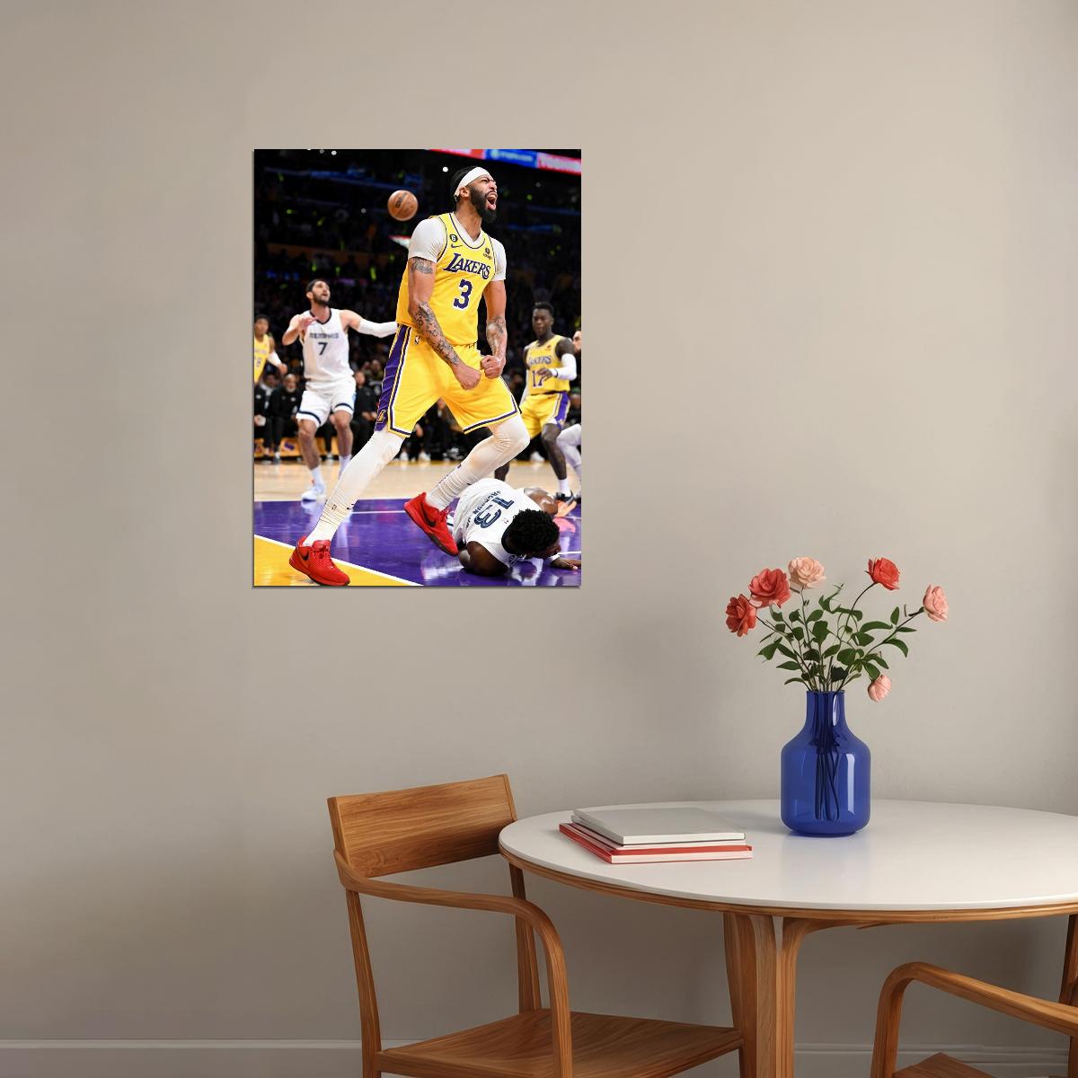 Anthony Davis Basketball Player Poster Motivational Sports Print