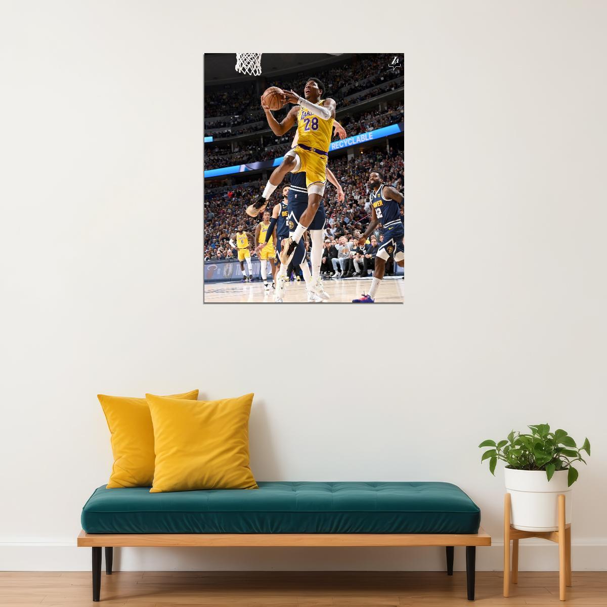 Rui Hachimura Basketball Player Poster Motivational Sports Print