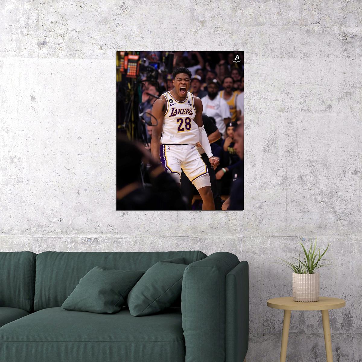 Rui Hachimura Basketball Player Poster Motivational Sports Print