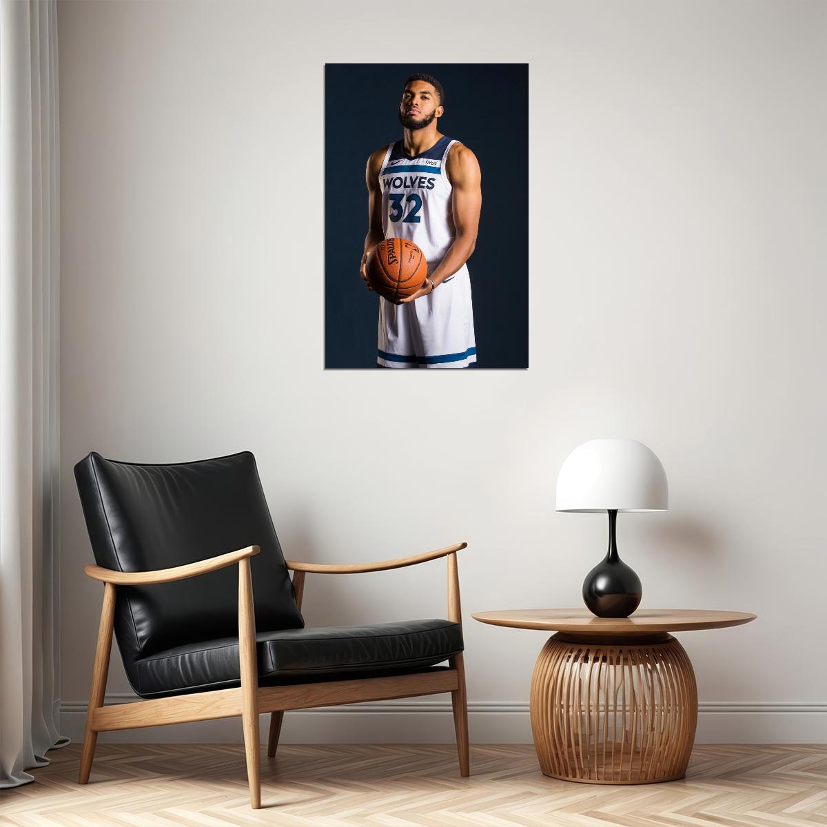 Karl-Anthony Towns Basketball Player Poster Motivational Sports Print