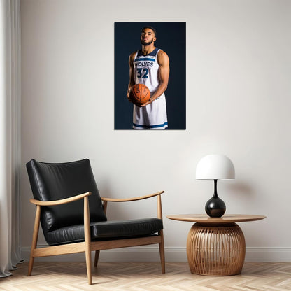 Karl-Anthony Towns Basketball Player Poster Motivational Sports Print