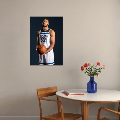 Karl-Anthony Towns Basketball Player Poster Motivational Sports Print