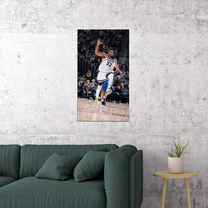 Karl-Anthony Towns Basketball Player Poster Motivational Sports Print