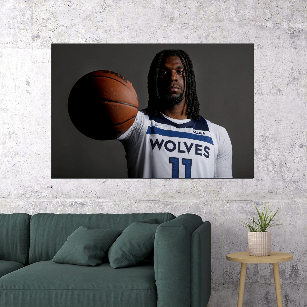 Naz Reid Basketball Player Poster Motivational Sports Print