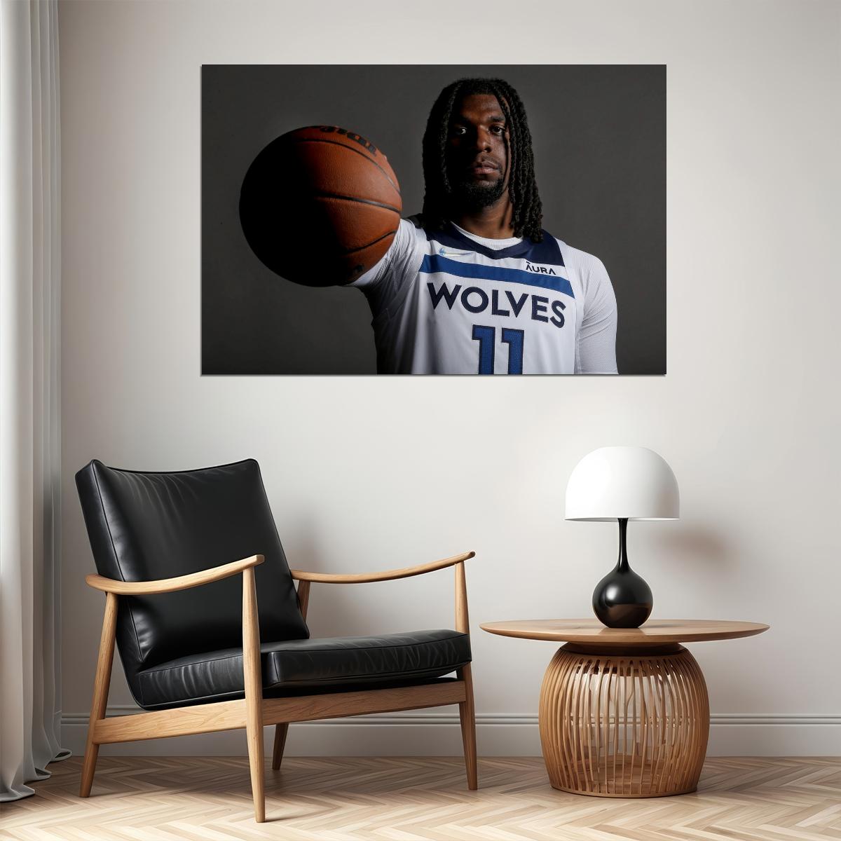 Naz Reid Basketball Player Poster Motivational Sports Print