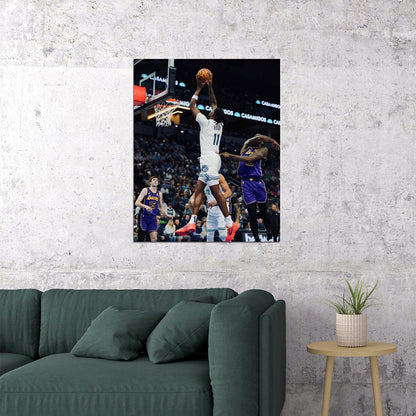 Naz Reid Basketball Player Poster Motivational Sports Print