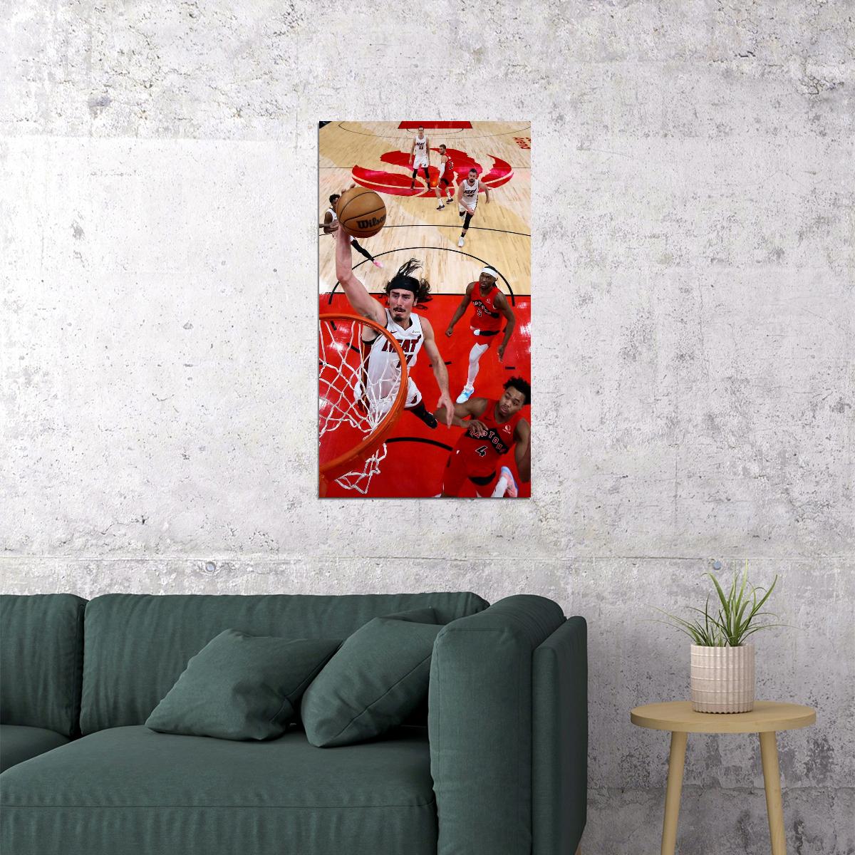 Jaime Jaquez Jr. Dunk Basketball Player Poster Motivational Sports Print