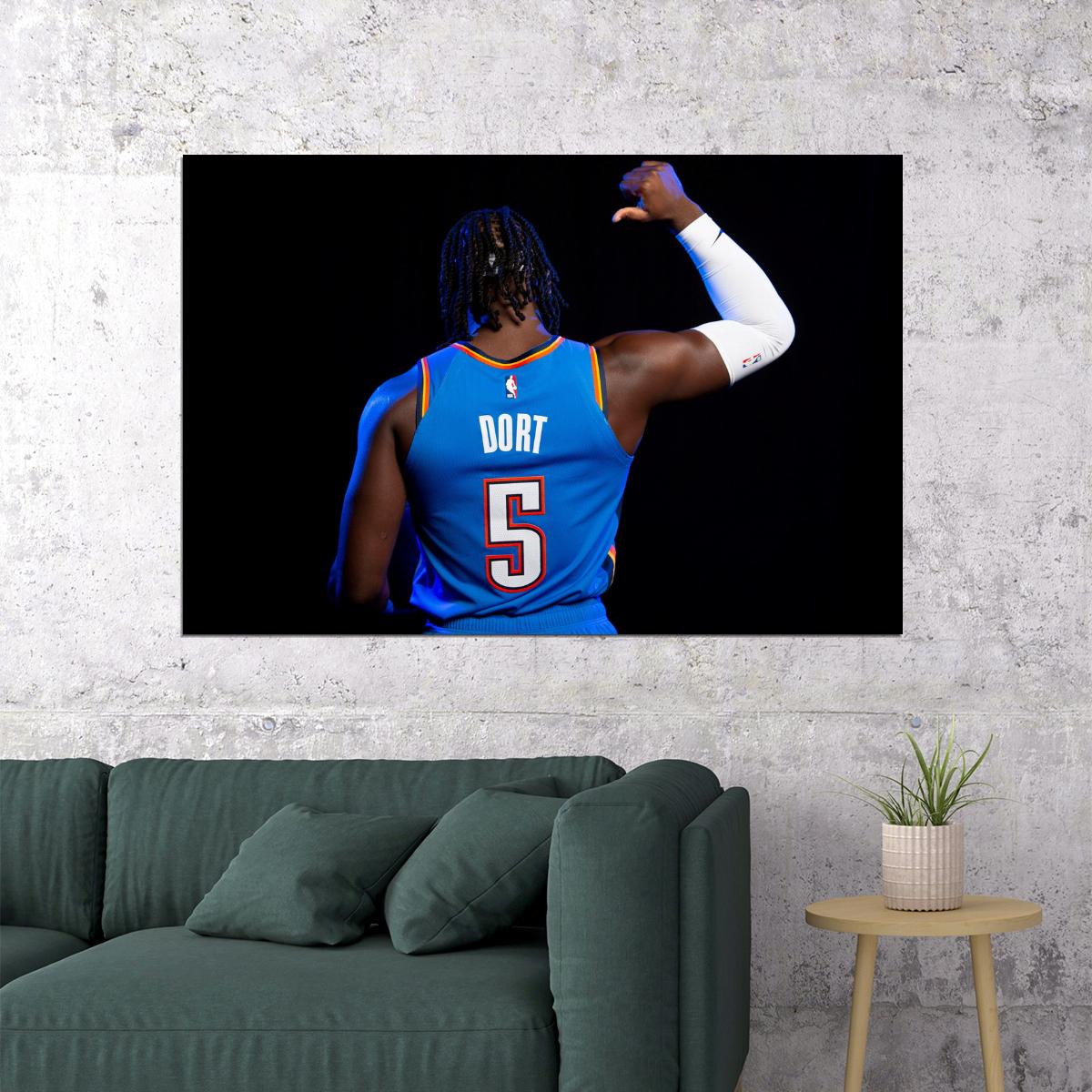 Lu Dort Basketball Player Poster Motivational Sports Print