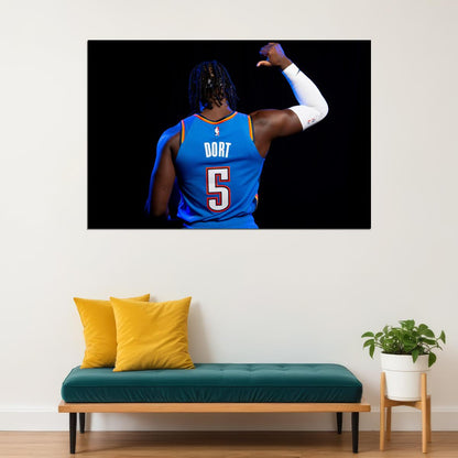 Lu Dort Basketball Player Poster Motivational Sports Print