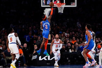 Shai Gilgeous-Alexander Basketball Player Poster Motivational Sports Print