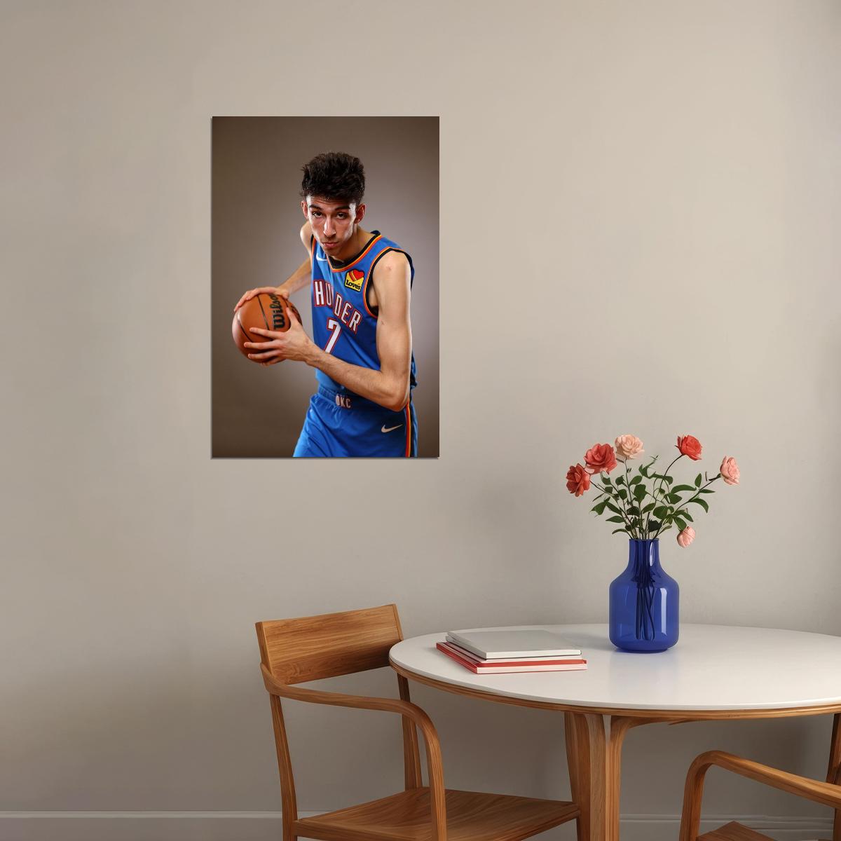 Chet Holmgren Basketball Player Poster Motivational Sports Print