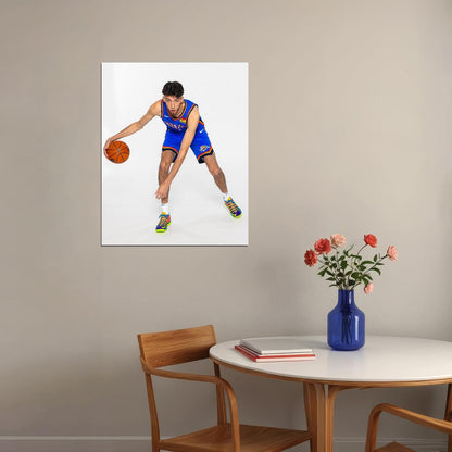 Chet Holmgren Basketball Player Poster Motivational Sports Print