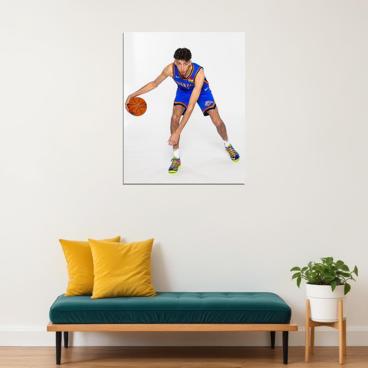 Chet Holmgren Basketball Player Poster Motivational Sports Print