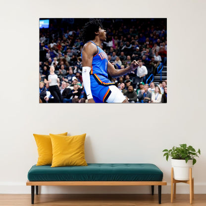 Jalen Williams J-Dub Basketball Player Poster Motivational Sports Print