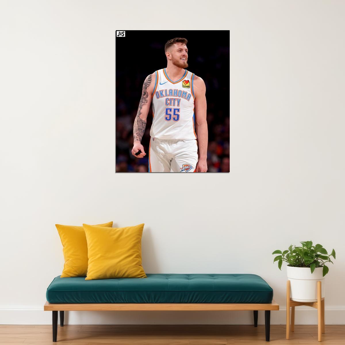 Isaiah Hartenstein Basketball Player Poster Motivational Sports Print