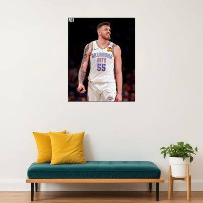 Isaiah Hartenstein Basketball Player Poster Motivational Sports Print