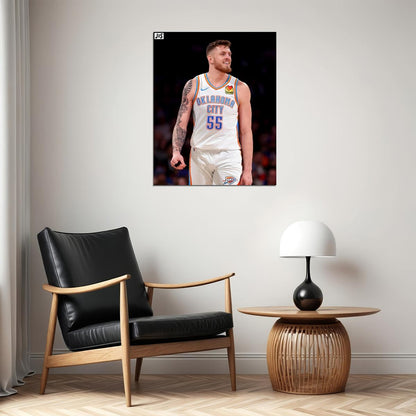 Isaiah Hartenstein Basketball Player Poster Motivational Sports Print