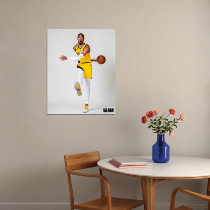 Tyrese Haliburton Basketball Player Poster Motivational Sports Print