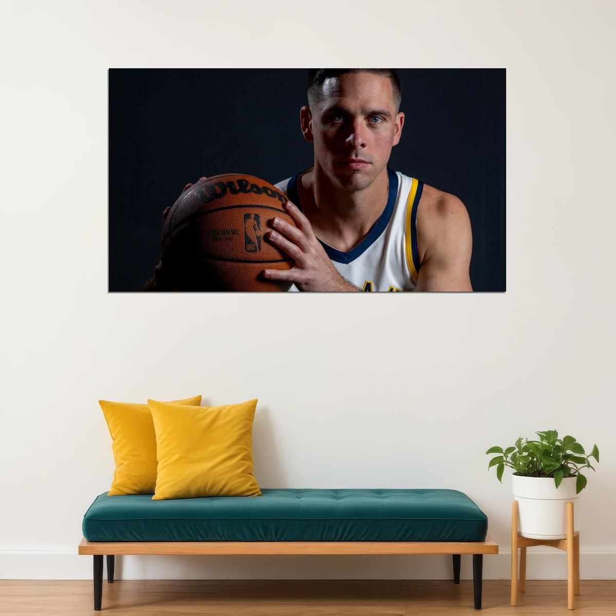 T.J. McConnell Basketball Player Poster Motivational Sports Print