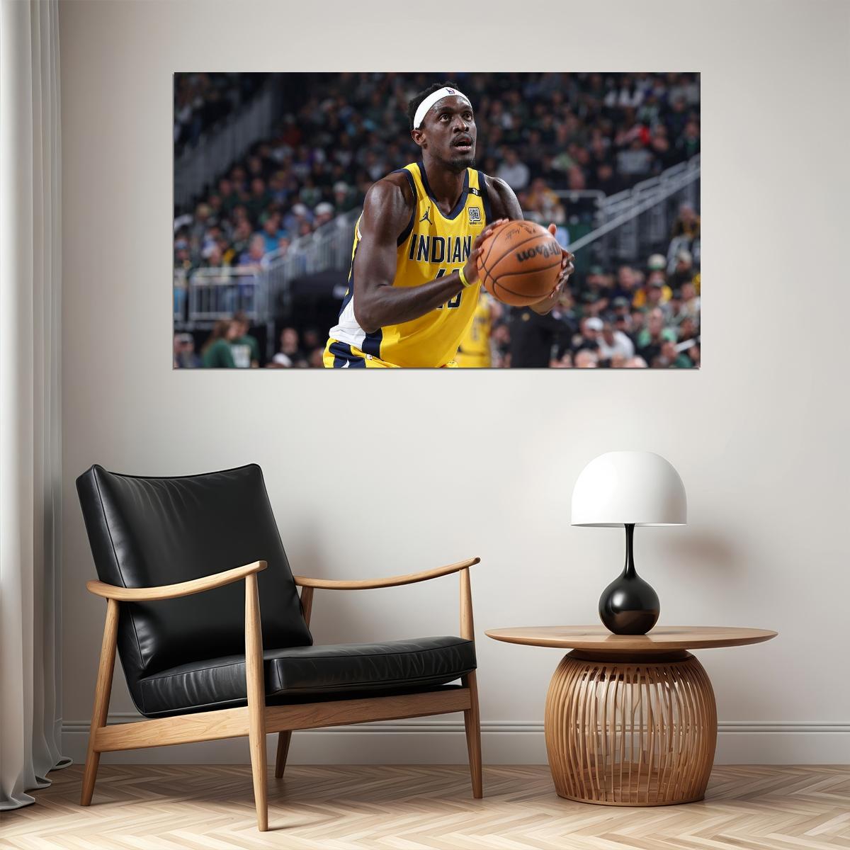 Pascal Siakam Basketball Player Poster Motivational Sports Print