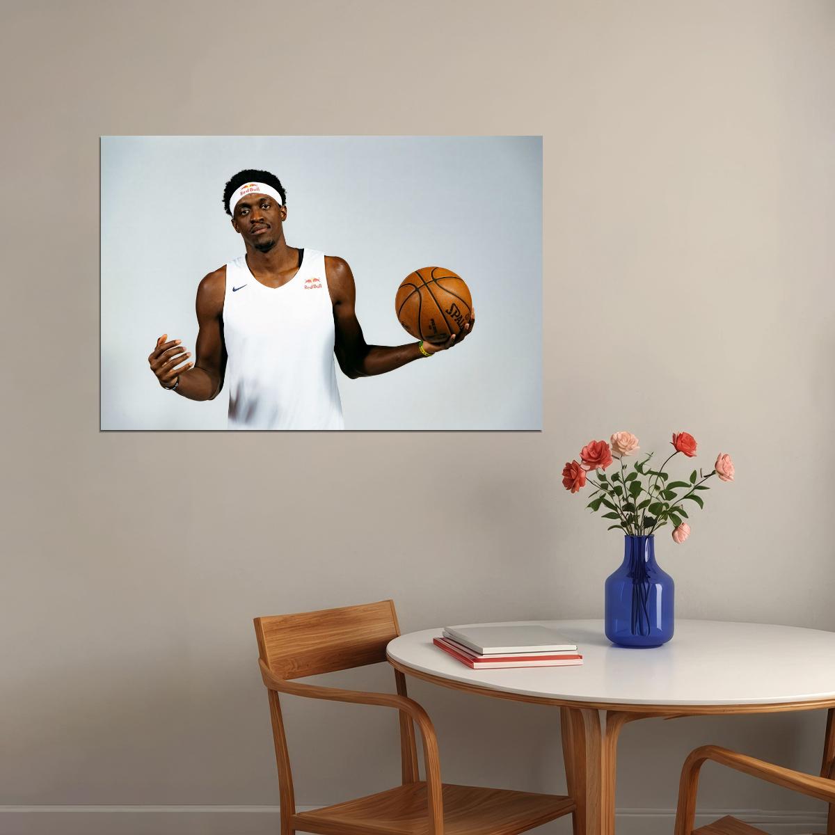 Pascal Siakam Basketball Player Poster Motivational Sports Print