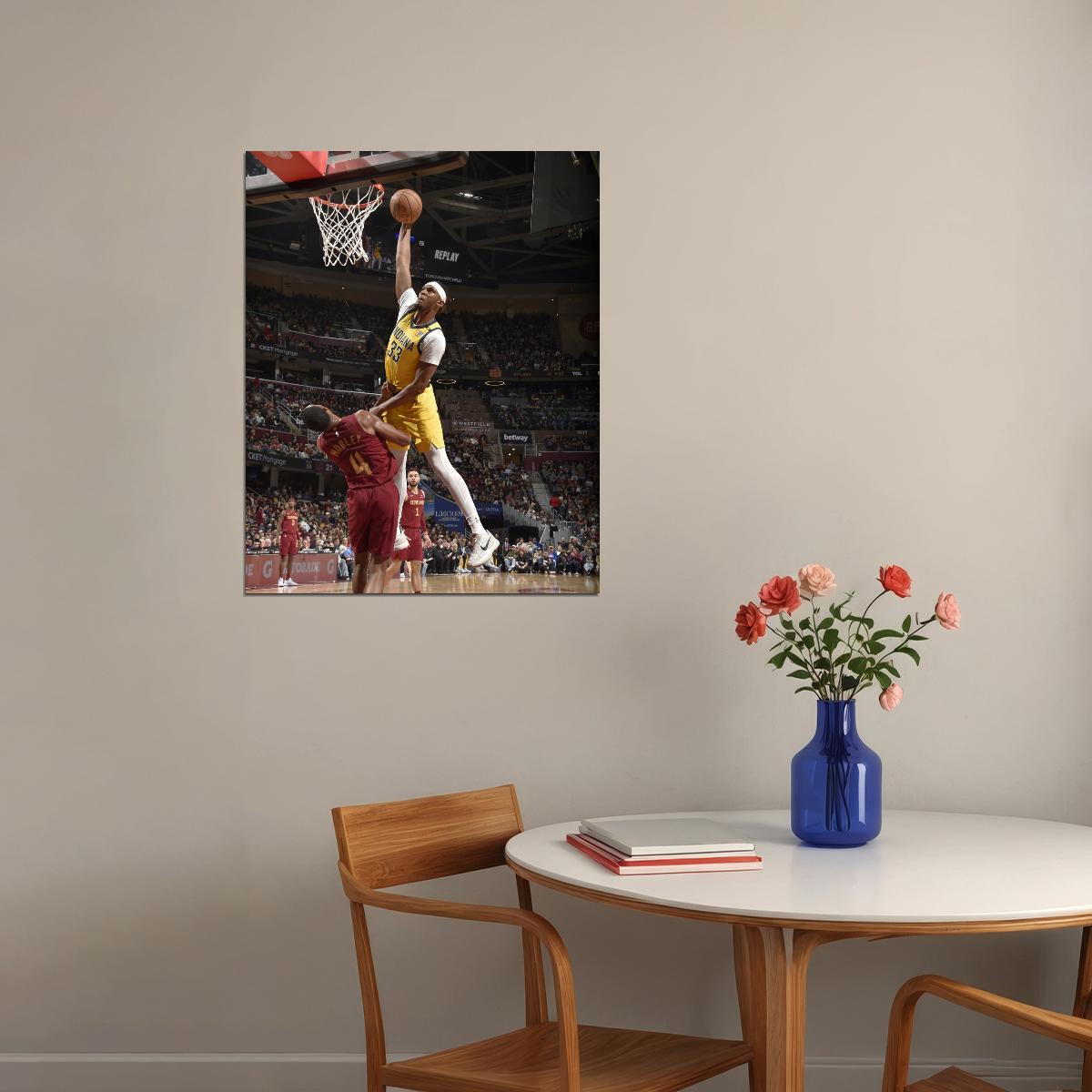 Myles Turner Basketball Player Poster Motivational Sports Print