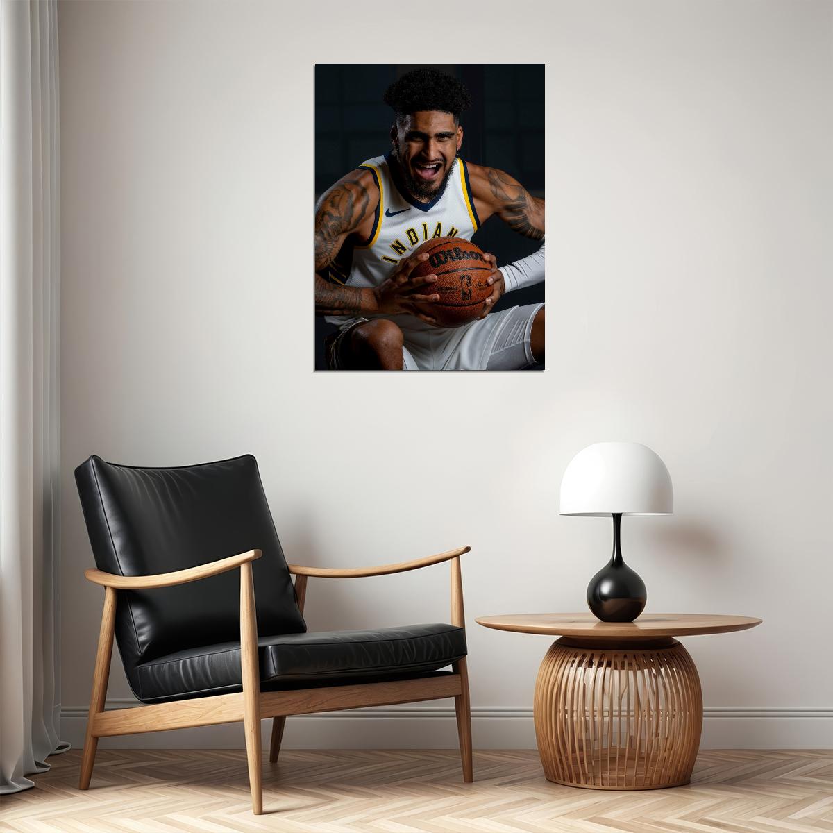 Obi Toppin Basketball Player Poster Motivational Sports Print