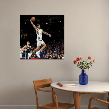 Obi Toppin Basketball Player Poster Motivational Sports Print