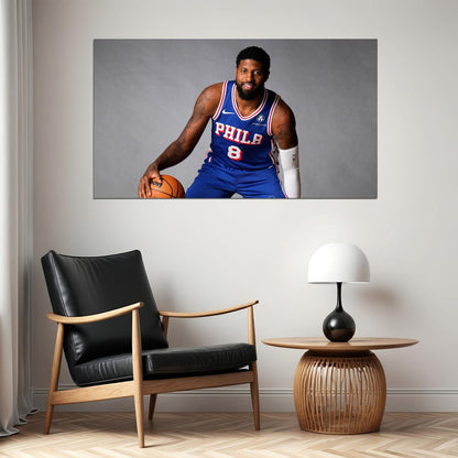 Paul George Basketball Player Poster Motivational Sports Print