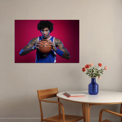 Kelly Oubre Jr. Basketball Player Poster Motivational Sports Print