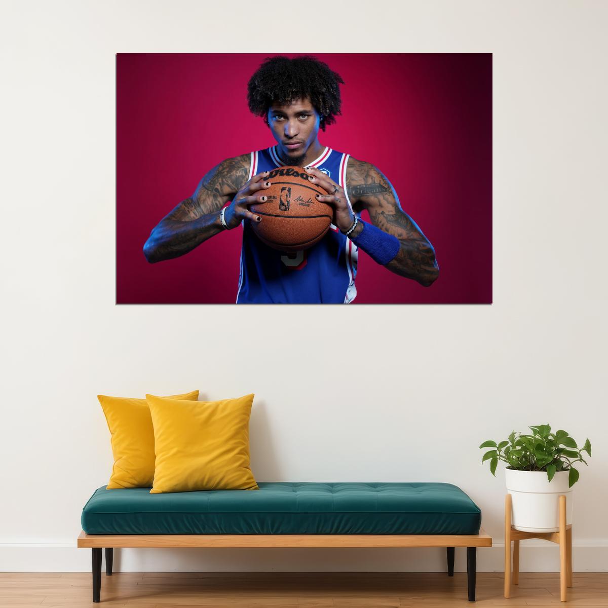 Kelly Oubre Jr. Basketball Player Poster Motivational Sports Print