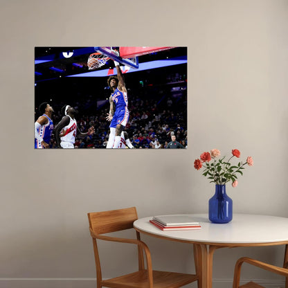 Kelly Oubre Jr. Basketball Player Poster Motivational Sports Print