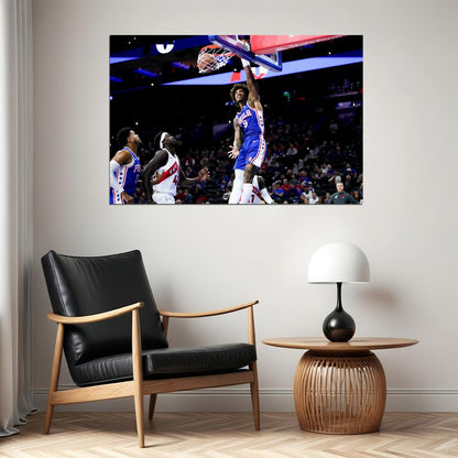 Kelly Oubre Jr. Basketball Player Poster Motivational Sports Print