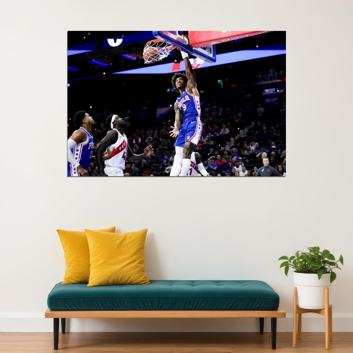 Kelly Oubre Jr. Basketball Player Poster Motivational Sports Print