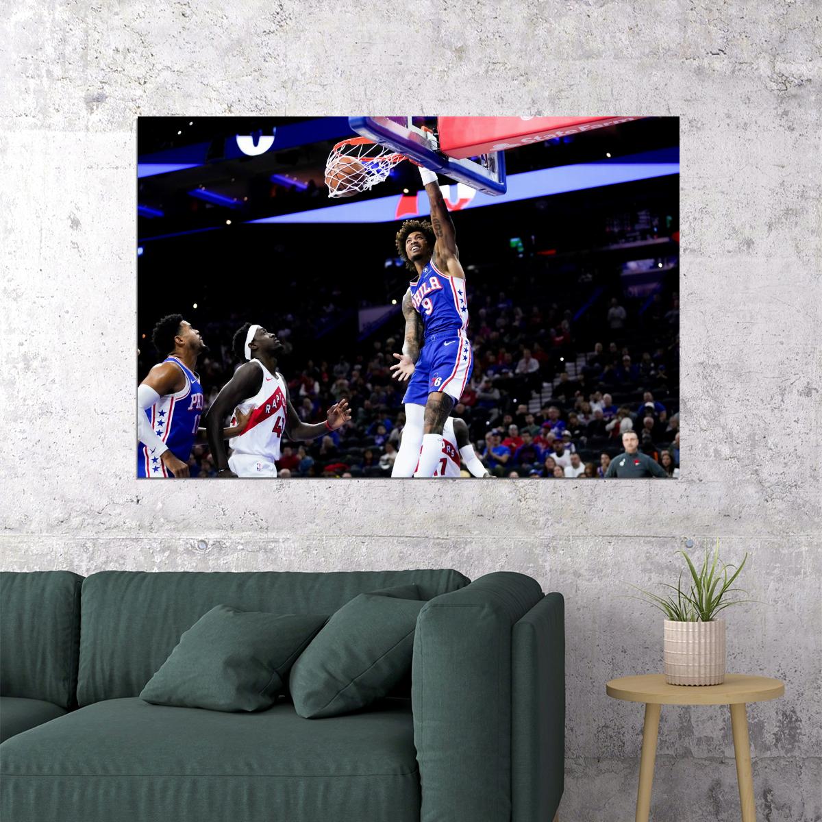 Kelly Oubre Jr. Basketball Player Poster Motivational Sports Print