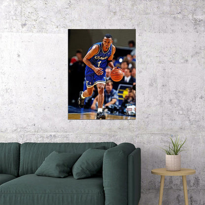 Penny Hardaway Basketball Player Poster Motivational Sports Print