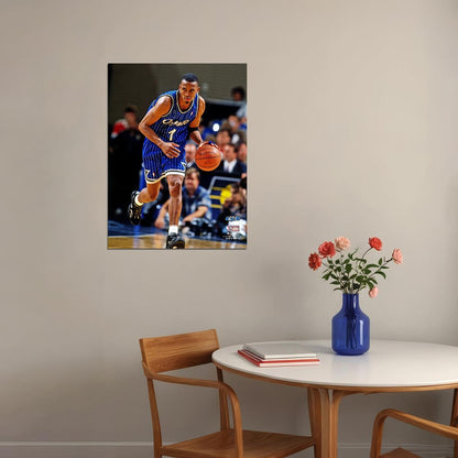 Penny Hardaway Basketball Player Poster Motivational Sports Print