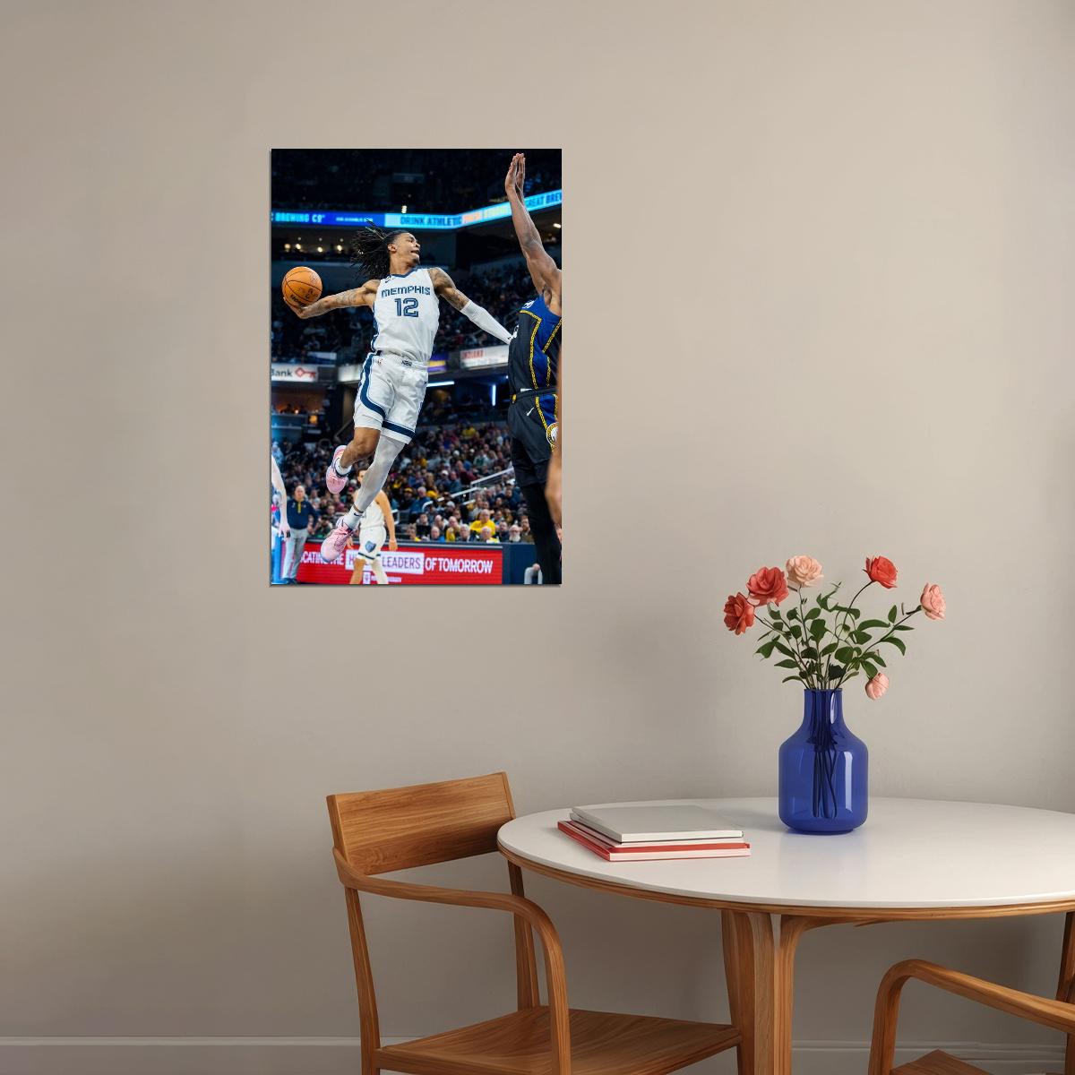 Ja Morant Basketball Player Poster Motivational Sports Print