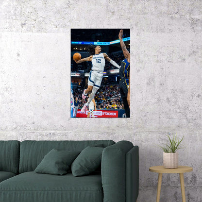 Ja Morant Basketball Player Poster Motivational Sports Print